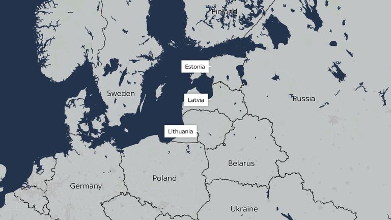 Baltic states cut power ties with Russia