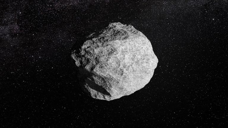 An artist&#39;s impression of the asteroid. Pic: ESA