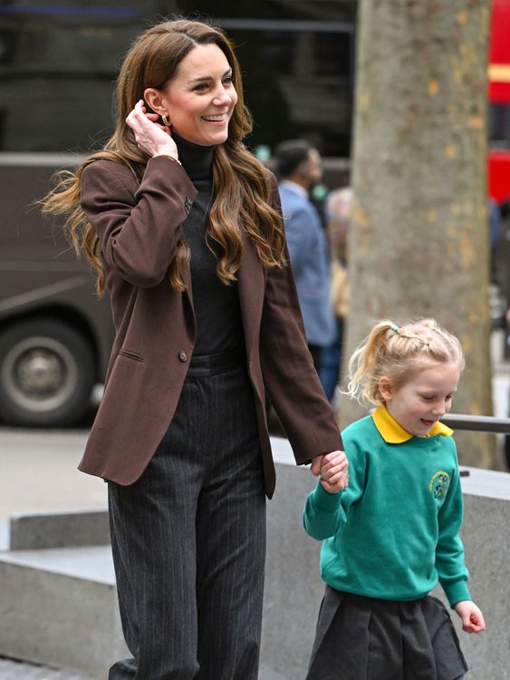 The Princess Of Wales Launches An Interactive Trail To Support Social And Emotional Development In Under Fives At The National Portrait Gallery.
Pic: Cover Images/AP