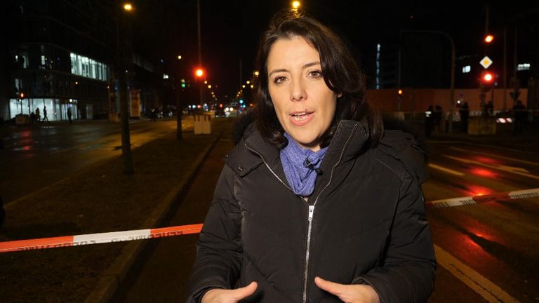 Sky’s Siobhan Robbins reports from Munich after a suspected attack took place, injuring dozens of people.