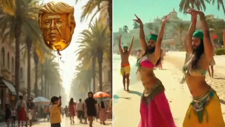 Donald Trump Truth Social Gaza

