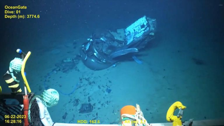 Recording captures audio of Titanic submersible implosion Recording captures audio of Titanic submersible implosion