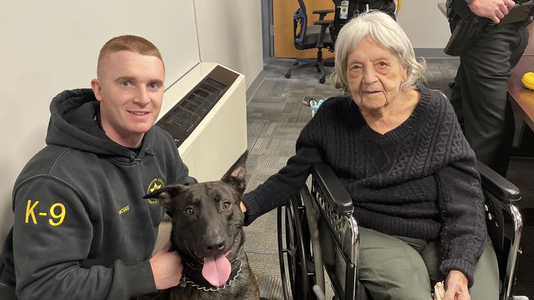 Loretta pictured on 10/02/2025 celebrating her 104 y/o birthday (which was on 08/02/2025) by visting the local jail (Livingston County Sheriff's Office, Geneseo, NY state) from nearby Avon Nursing Home in Avon, NY state. No surname. Pic: Livingston County Sheriff's Office
https://www.facebook.com/livcosheriffs/posts/our-new-friend-loretta-came-by-the-sheriffs-office-today-to-have-her-104th-birth/1038689914957735/
