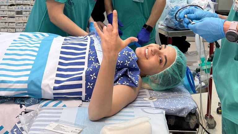 British-Israeli woman kidnapped by Hamas undergoes surgery for wounds British-Israeli woman kidnapped by Hamas undergoes surgery for wounds