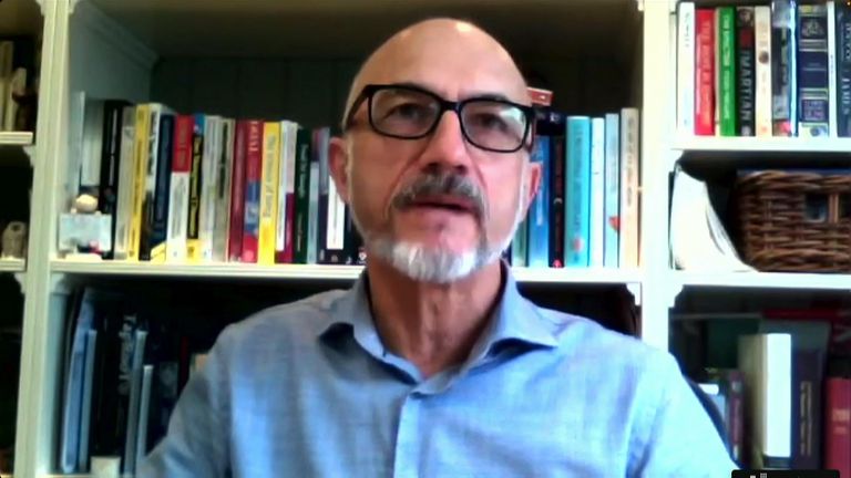 Paul Burke, whose daughter Rebecca is being held in a US detention centre 
