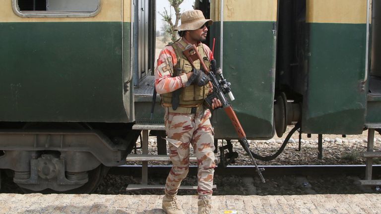 Hostages killed after train carrying hundreds of passengers hijacked