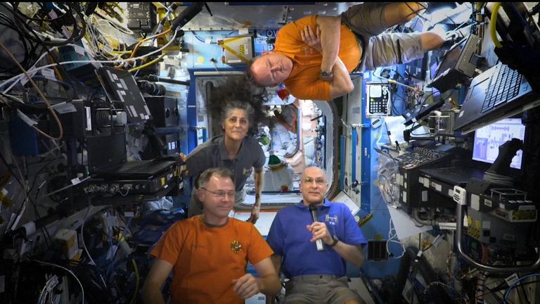 'Stranded' astronauts finally heading home – but what can being in space for so long do to your health?