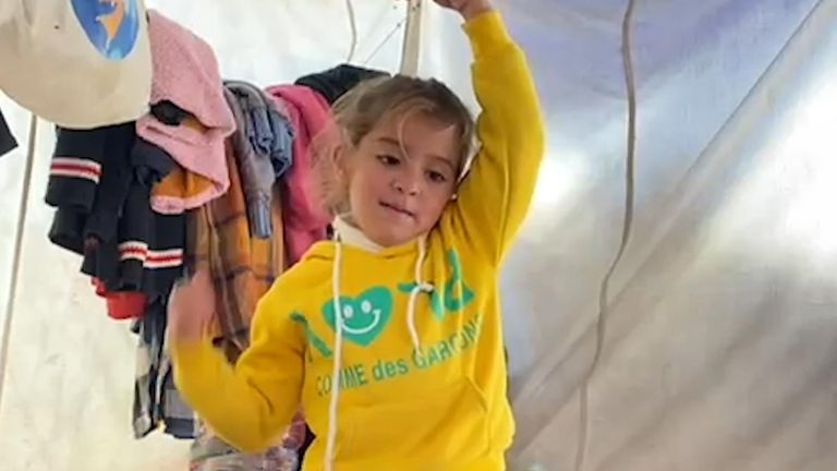 Five-year-old Jenin liked to dance.