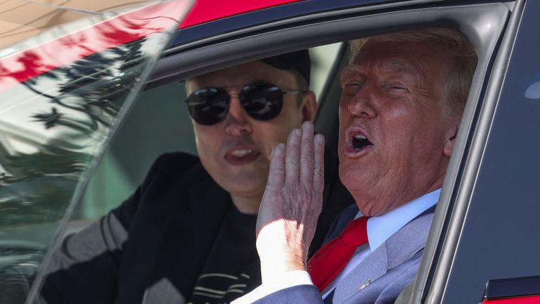 Trump climbs down from threat to double steel and aluminium tariffs on Canada
