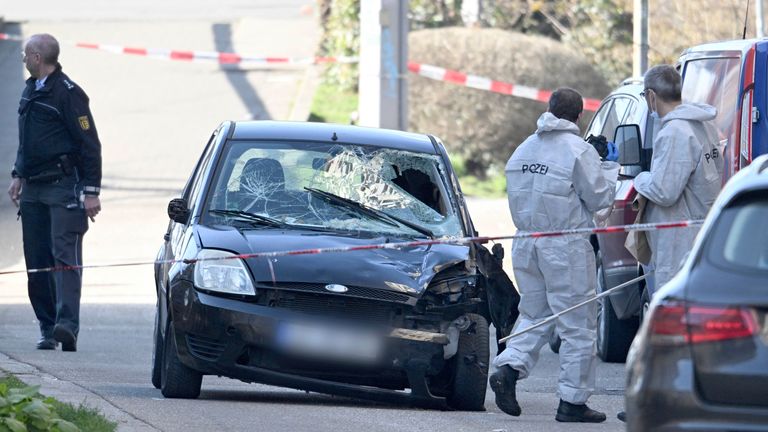 Two dead, 11 injured, in Germany as driver rams into crowds then shoots himself