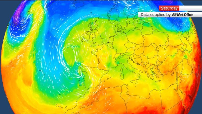 UK set for warmest day of the year - but wintry conditions expected to return