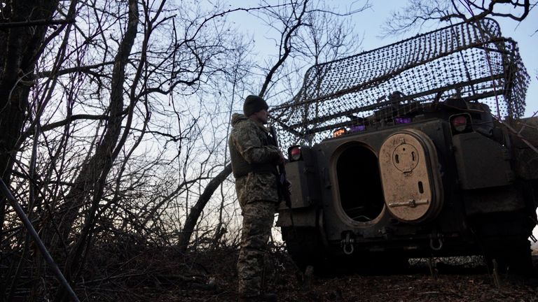 US pausing military aid is 'betrayal' to those defending Ukraine, soldier tells Sky News