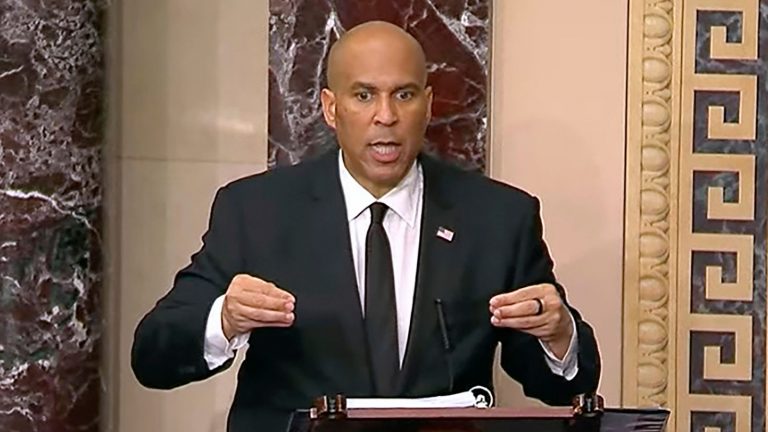 Democrat rails against Trump and Musk in record-breaking Senate speech lasting more than 24 hours