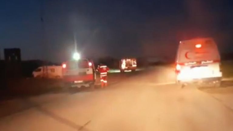 IDF opens fire on Gaza paramedics