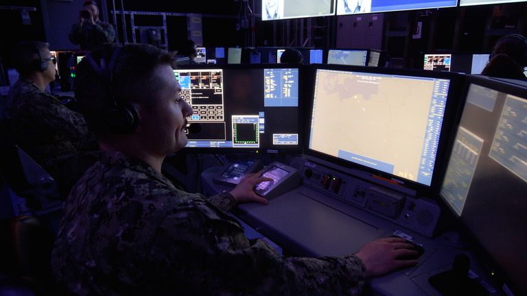 The control room