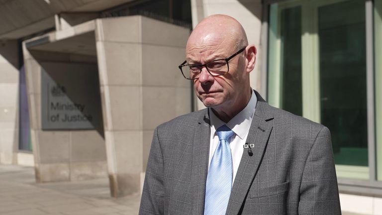General Secretary of the Prison Officers’ Association, Steve Gillan