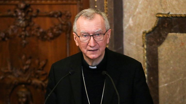 Pietro Parolin. File pic: Reuters
