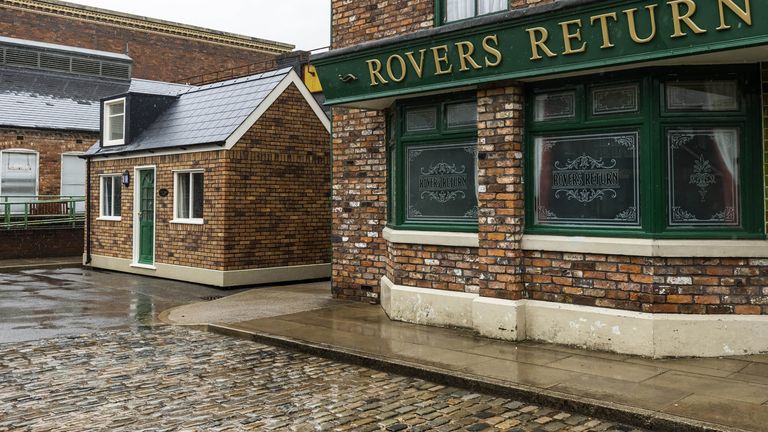 Fie pic of Coronation Street set