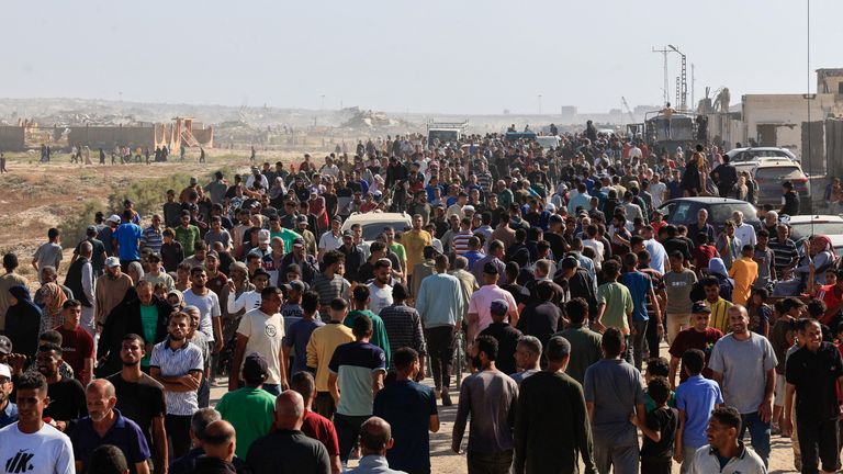 At least 26 people killed in Israeli attack near aid distribution site, Gaza health ministry says