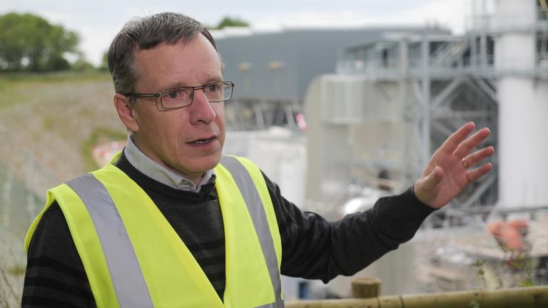 Gareth Jones from waste company Indaver